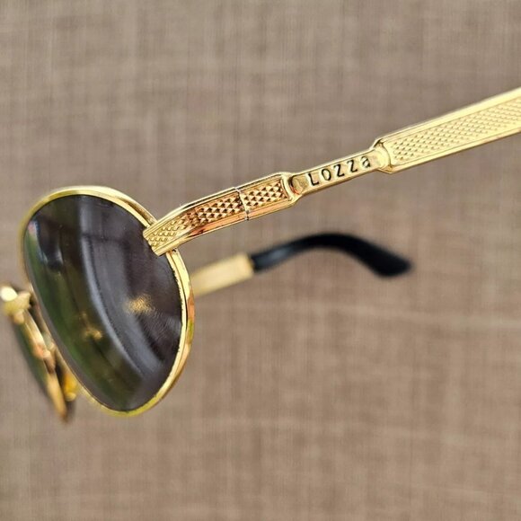 Lozza Women Vintage Sunglasses Gold Tone Frame Eye Wear Made in Italy - Picture 14 of 14